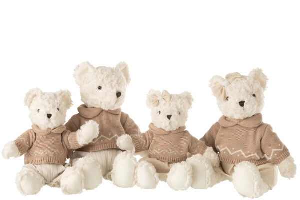 Ply&scaron;ov&yacute; medved&iacute;k dievčatko 40cm 