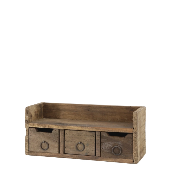 Grimaud polička s 3 z&aacute;suvkami 