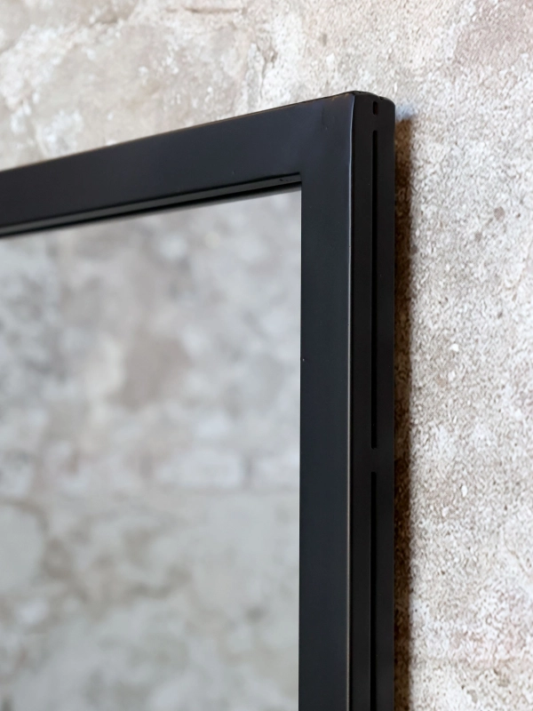 Industrial  Black - zrkadlo 90*90cm 