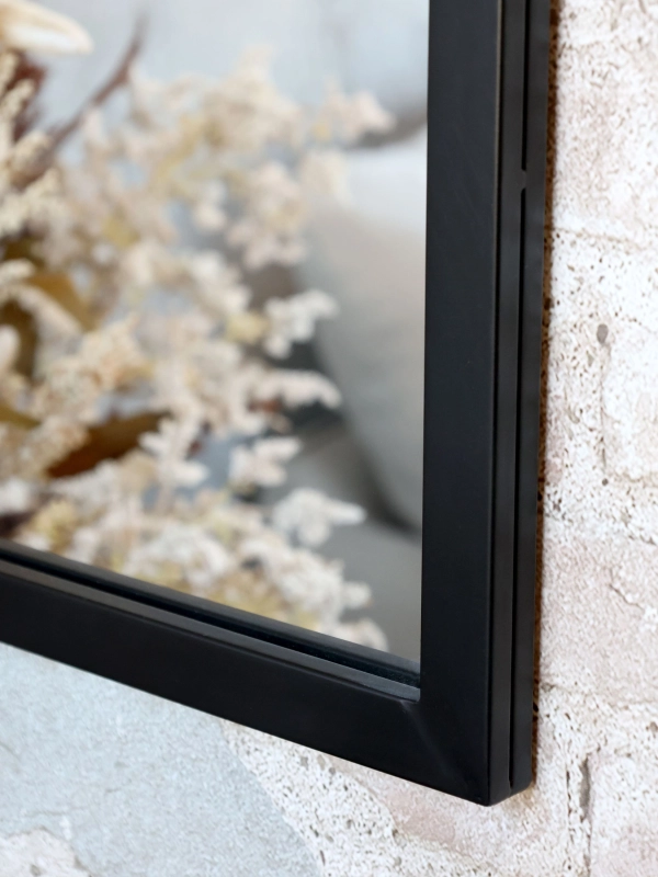 Industrial  Black - zrkadlo 90*90cm 