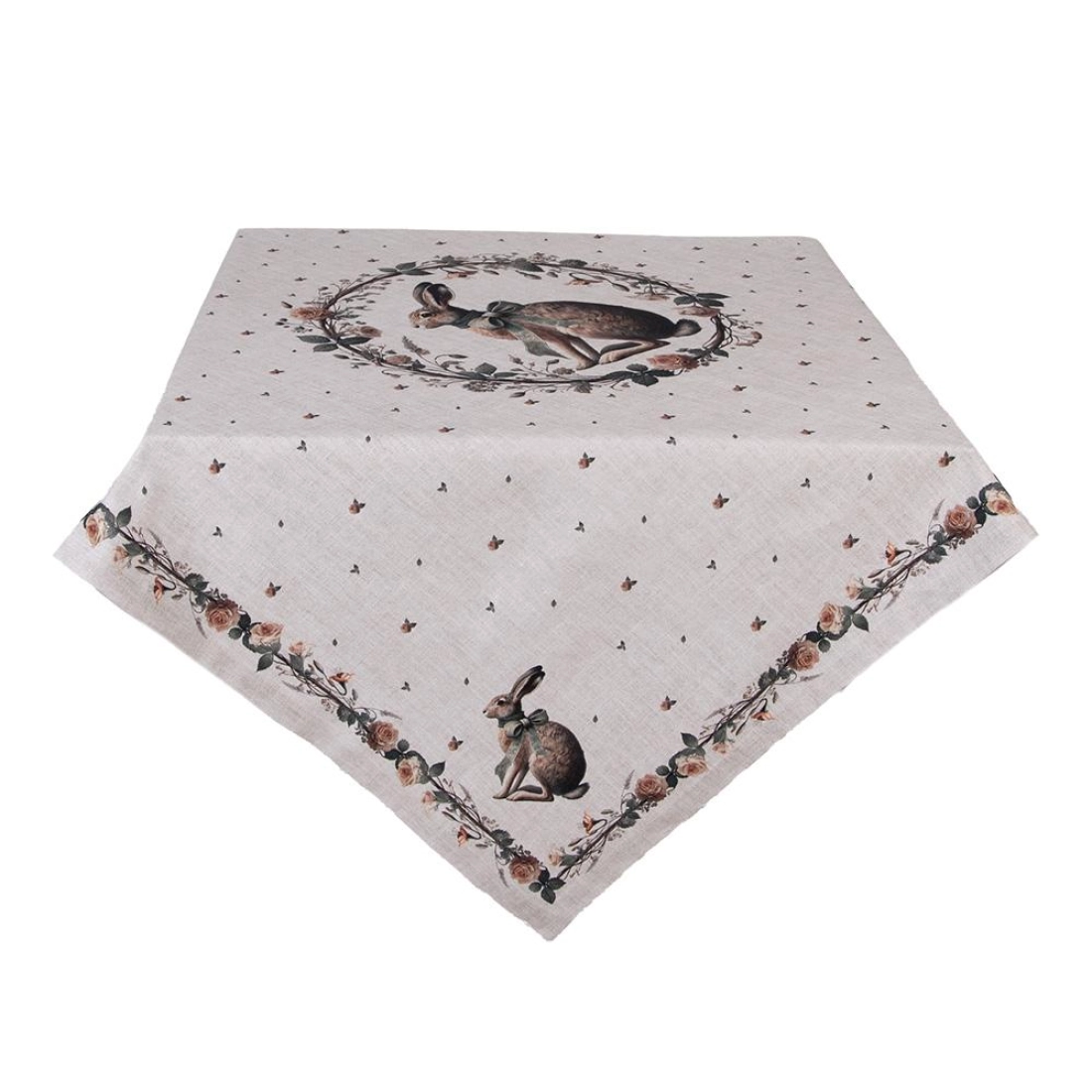 Obrus NATURAL LINEN EASTER 