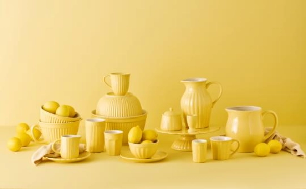 Podnos na kol&aacute;če Mynte Lemonade 