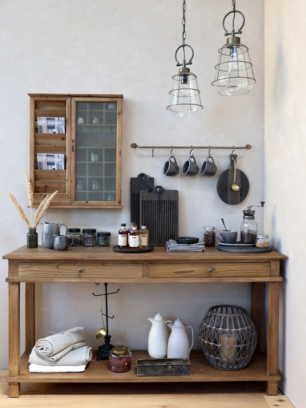 Marseille serv&iacute;rovac&iacute; stol&iacute;k  pr&iacute;rodn&yacute; 