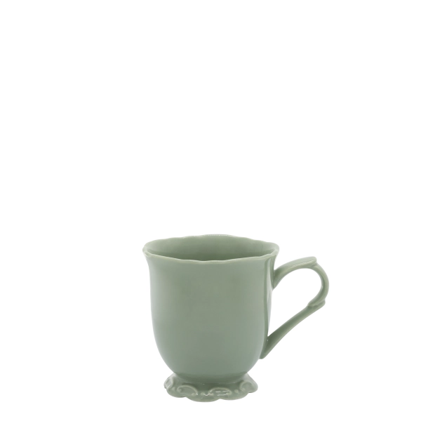 Provence Mug &ndash; Porcel&aacute;nov&yacute; hrnček v &scaron;alviovo-zelenej farbe 
