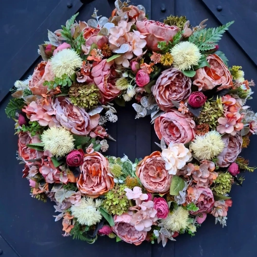 Farebn&yacute; luxusn&yacute; veniec 60cm 