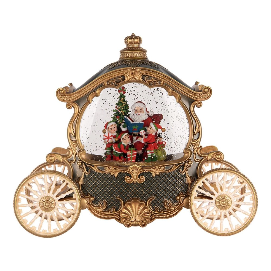 Music box s LED osvětlením CARRIAGE Clayre & Eef 6PR6157