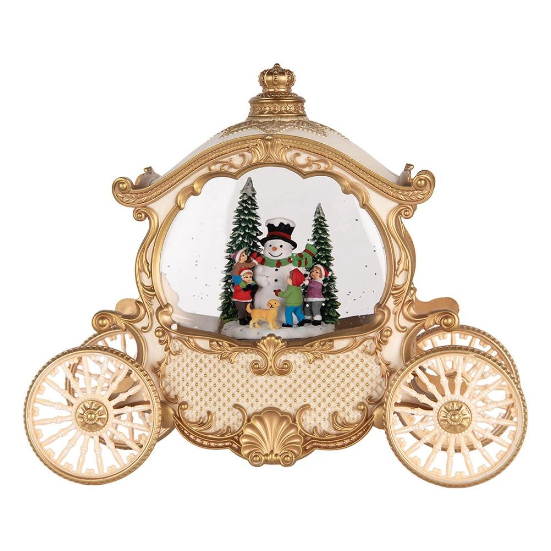 Music box s LED osvětlením CARRIAGE Clayre & Eef 6PR6158