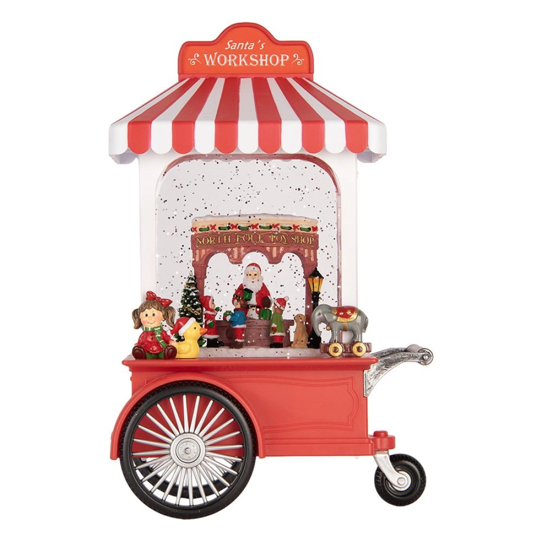 Music box s LED osvětlením ICE CREAM CART Clayre & Eef 6PR6177