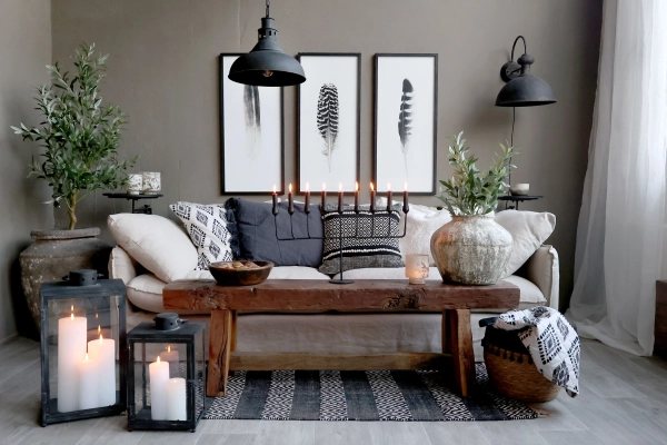 svietnik kovov&yacute; 9 ramenn&yacute; industrial