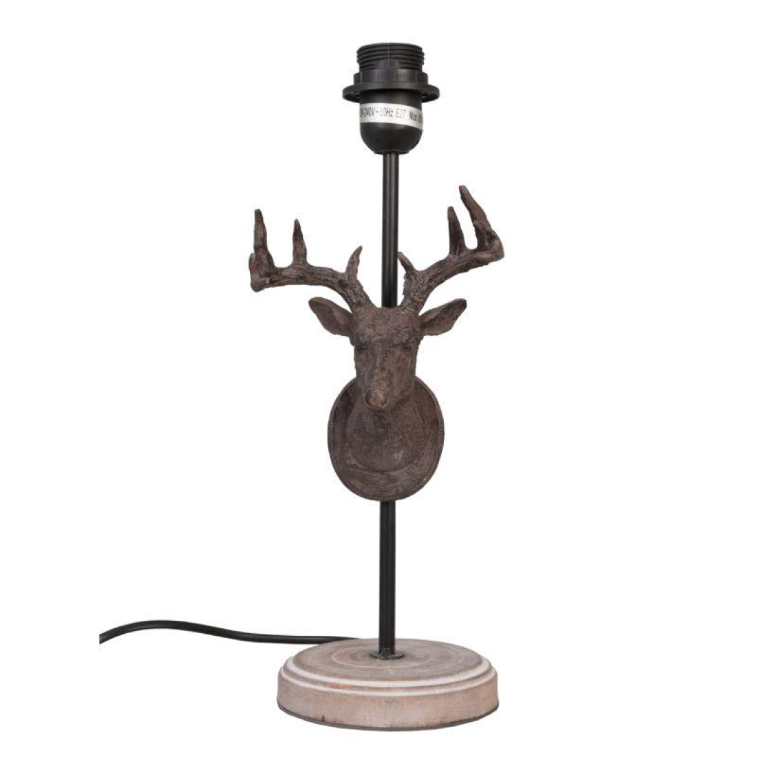 Noha stolnej lampy s jeleňom 46 cm 