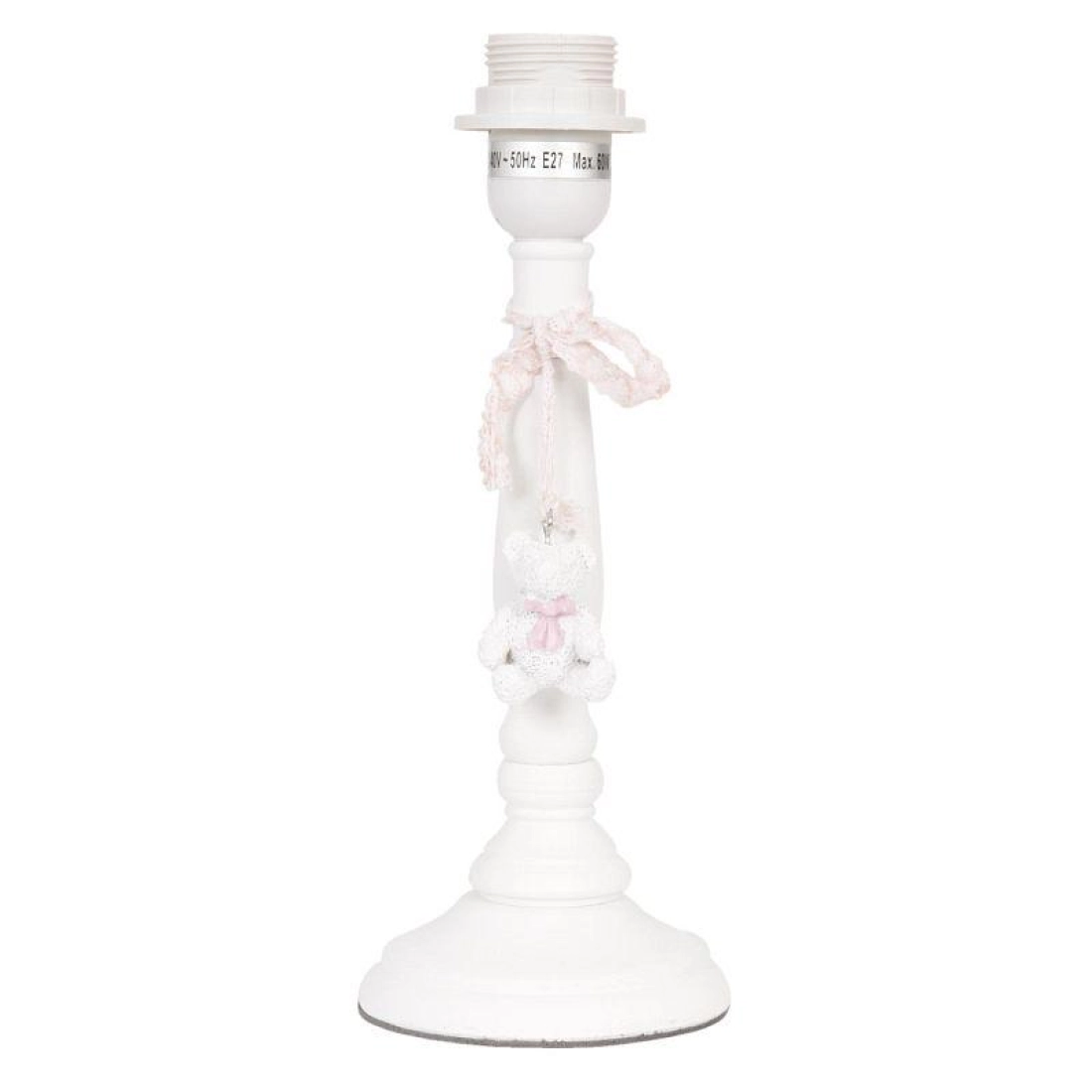 Biela noha ku stolnej  lampe