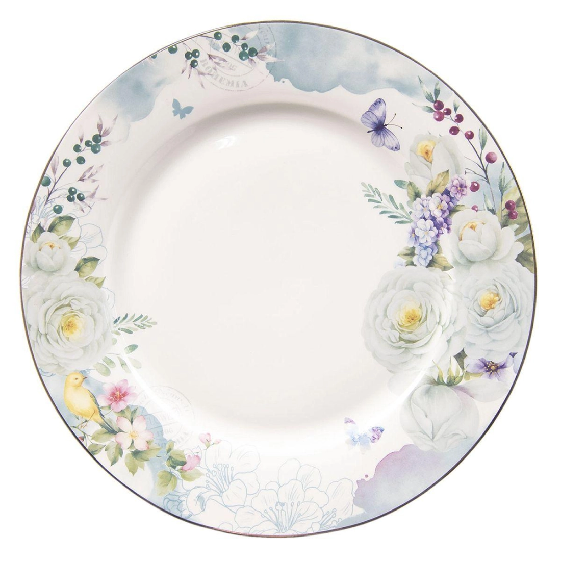  tanier porcelánový BUTTERFLY