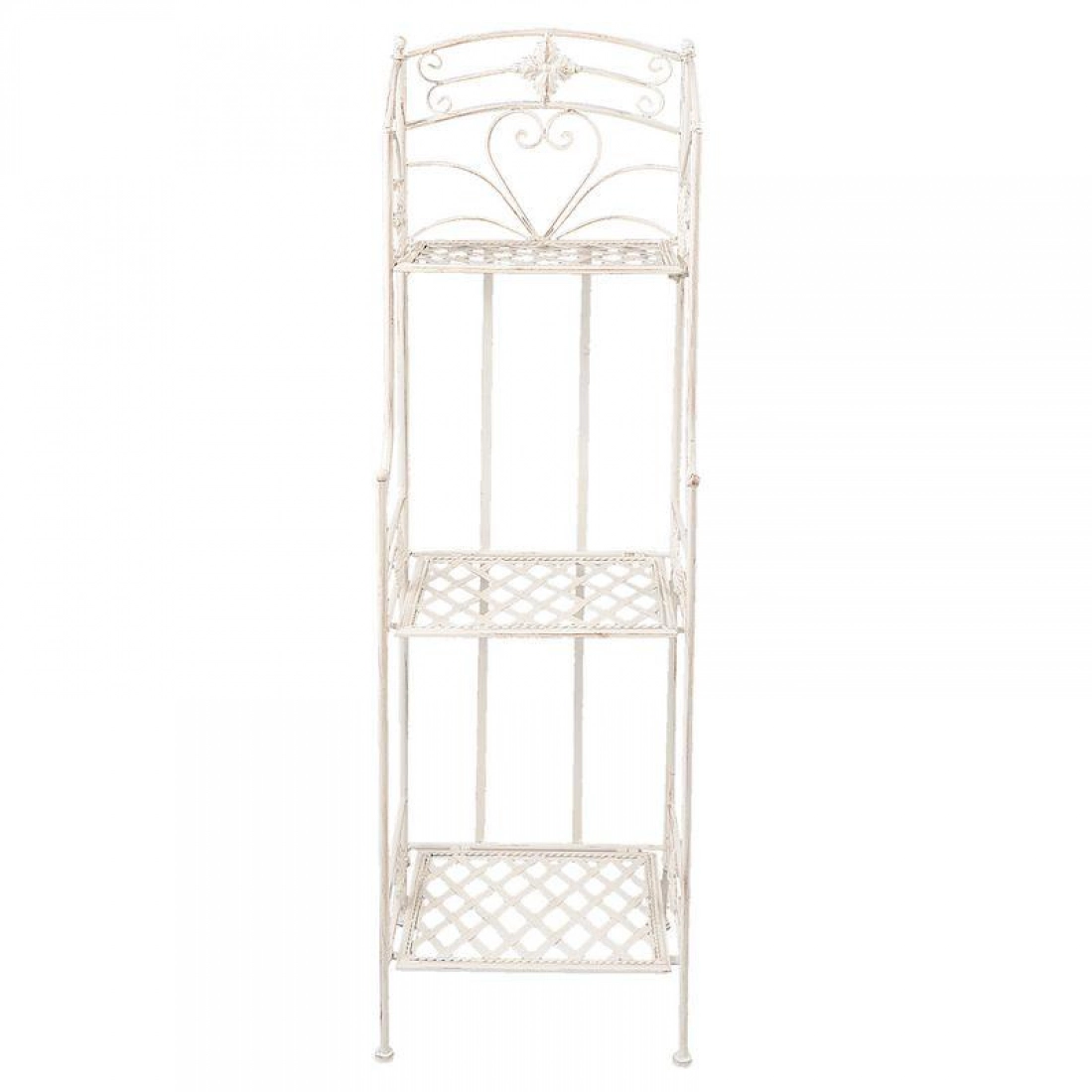 Biely kovov&yacute; reg&aacute;l 